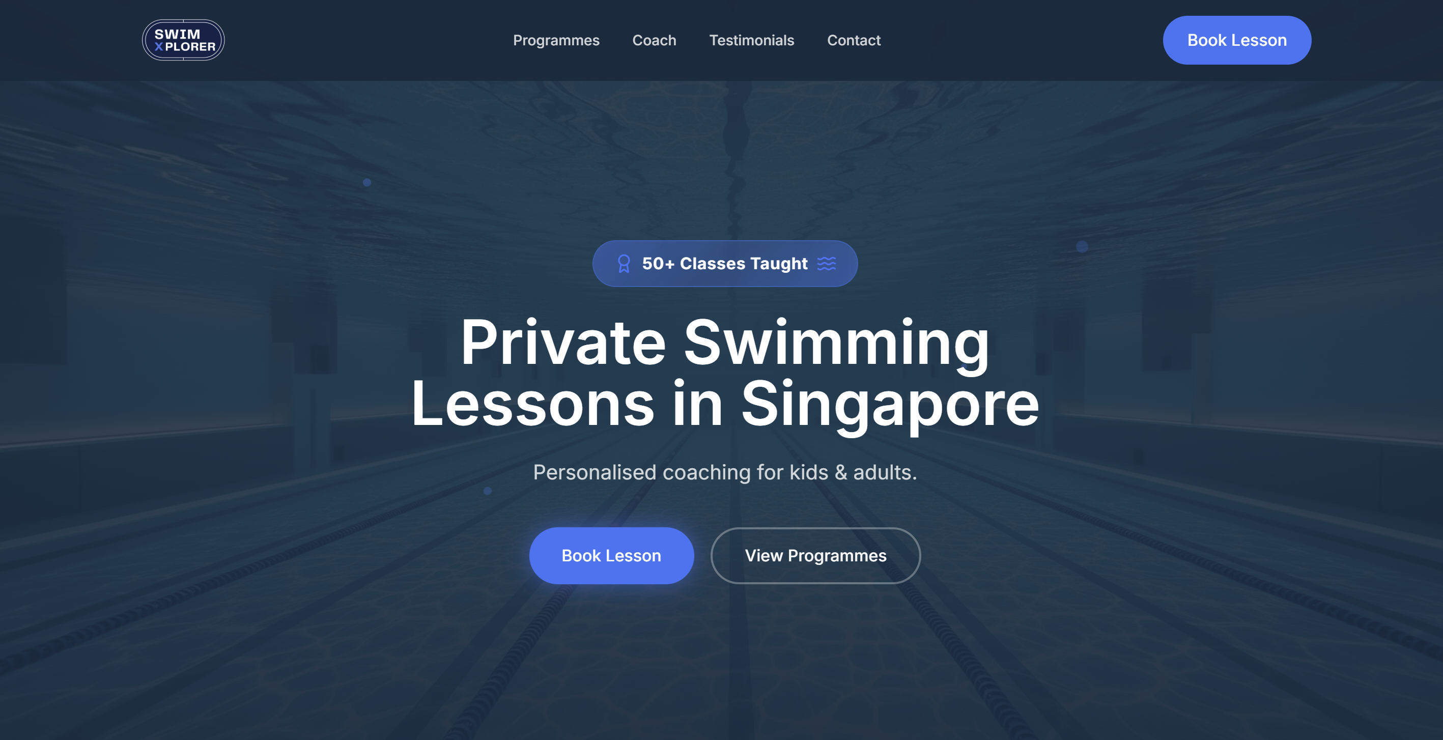 SwimXplorer – Freelance swimming network